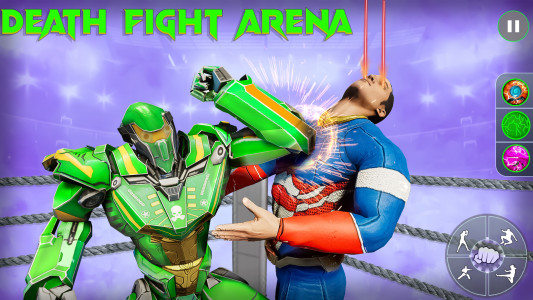 اسکرین شات برنامه Robot Boxing Games: Ring Fight 8