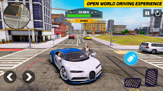 اسکرین شات برنامه City driving car simulator 3D 6