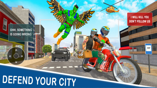 اسکرین شات 6 بازی Wingman Rope Crime Spider Hero