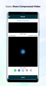 اسکرین شات برنامه Video & Image Compressor App 8