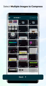 اسکرین شات 2 برنامه Video & Image Compressor App