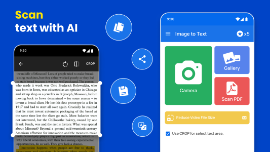 اسکرین شات 3 برنامه OCR Image to Text Converter
