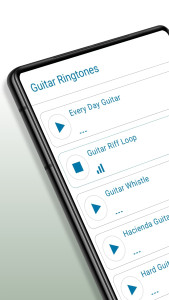 اسکرین شات 1 برنامه Guitar Ringtones