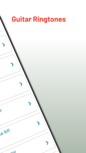 اسکرین شات 2 برنامه Guitar Ringtones