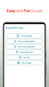 اسکرین شات 3 برنامه Guitar Ringtones