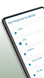 اسکرین شات 1 برنامه Nice Ringtones for Mobile