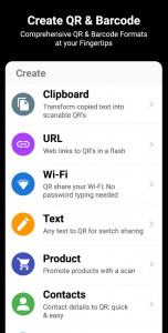 اسکرین شات 2 برنامه QR Scanner - Barcode Scanner