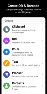 اسکرین شات برنامه QR Scanner - Barcode Scanner 2