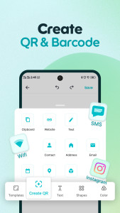 اسکرین شات 2 برنامه QR Scanner - Barcode Scanner