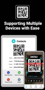 اسکرین شات 8 برنامه QR Scanner - Barcode Scanner