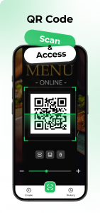 اسکرین شات 2 برنامه QR Scanner - Barcode Reader