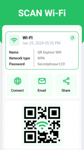 اسکرین شات برنامه QR Scanner - Barcode Reader 5