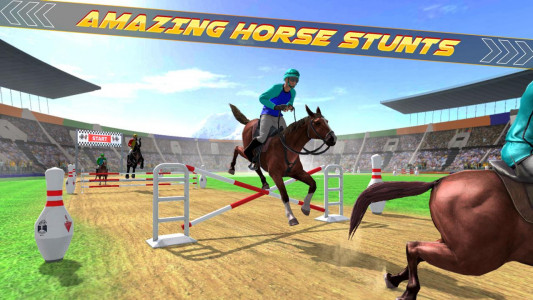 اسکرین شات بازی Dubai Racing Horse Games 3