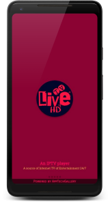 اسکرین شات برنامه IPTV Player - Live TV HD 24/7 1