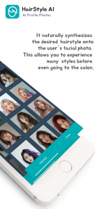 اسکرین شات 2 برنامه HairStyle AI