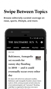 اسکرین شات برنامه Baltimore Sun 2