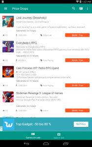 اسکرین شات برنامه Price Drop App - Paid apps on  3