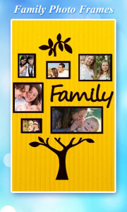 اسکرین شات برنامه Family Photo Frame - Collage 1