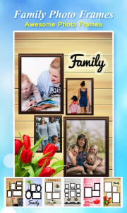 اسکرین شات 2 برنامه Family Photo Frame 2024