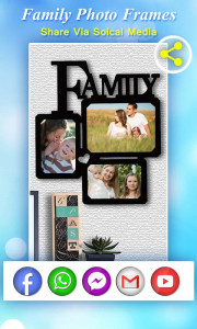 اسکرین شات برنامه Family Photo Frame - Collage 7