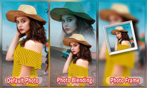 اسکرین شات 5 برنامه Photo Mixer - Photo Blender