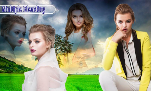 اسکرین شات 4 برنامه Photo Mixer - Photo Blender