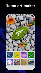 اسکرین شات 2 برنامه Name Art Photo Editing App Ai