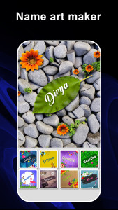 اسکرین شات 2 برنامه Name Art Photo Editing App Ai