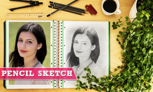 اسکرین شات 1 برنامه Pencil Sketch Art Photo Editor