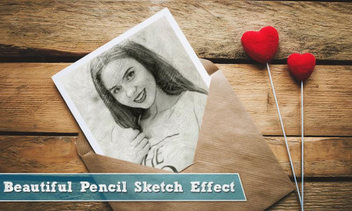 اسکرین شات 3 برنامه Pencil Sketch Art Photo Editor