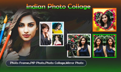 اسکرین شات برنامه Photo Collage - Made in India, Photo Frames 8