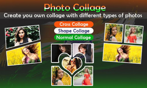 اسکرین شات برنامه Photo Collage - Made in India, Photo Frames 1