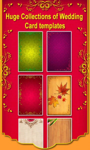 اسکرین شات 2 برنامه Wedding Invitation Card Maker