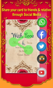 اسکرین شات 8 برنامه Wedding Invitation Card Maker