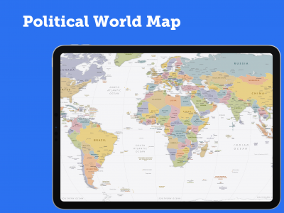 اسکرین شات برنامه World Map 2021 FREE 3