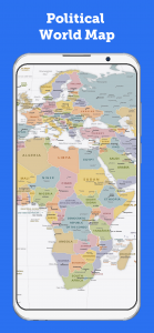 اسکرین شات برنامه World Map 2021 FREE 1