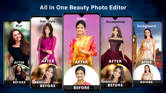 اسکرین شات برنامه Beauty : Make up, Dress, Hair 1