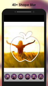 اسکرین شات 5 برنامه Blur Photo Square : Image Blur