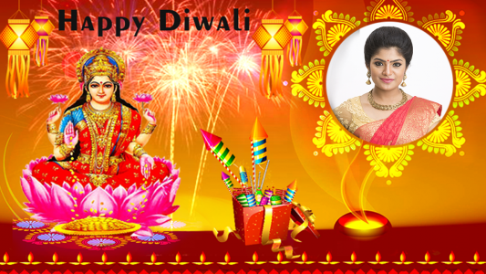 اسکرین شات برنامه Happy Diwali Photo Frame 2023 1