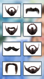 اسکرین شات برنامه Man Mustache Beard Changer 3