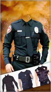اسکرین شات برنامه Police Photo Suit 2024 Editor 6