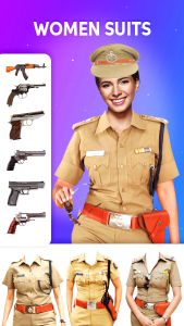 اسکرین شات 8 برنامه Police Photo Suit 2025 Editor
