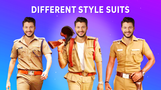 اسکرین شات 5 برنامه Police Photo Suit 2025 Editor