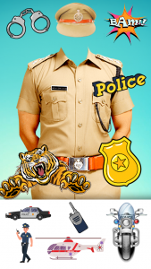 اسکرین شات برنامه Police Photo Suit 2023 Editor 3