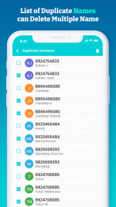 اسکرین شات برنامه Duplicate Contacts Remover 5