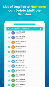 اسکرین شات برنامه Duplicate Contacts Remover - C 3