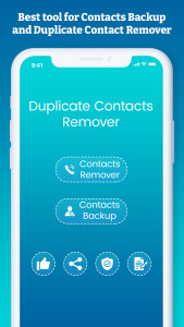 اسکرین شات 2 برنامه Duplicate Contacts Remover