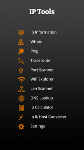 اسکرین شات برنامه IP Tools - Network Utilities 2