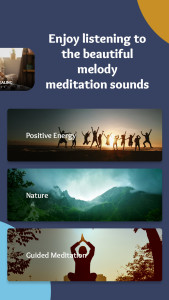 اسکرین شات 3 برنامه Meditation Music - Relax