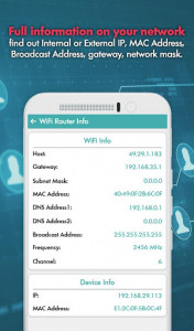 اسکرین شات برنامه WiFi Router Admin - Who Use My WiFi 5